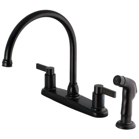 FB2795NDLSP 8-Inch Centerset Kitchen Faucet With Sprayer